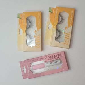 ioni lasheswispy natural lite w/vegan lashes glue